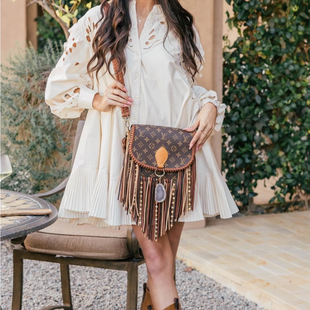 Vintage Boho Bag-  World Traveler